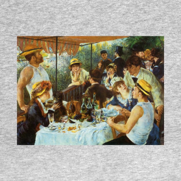 Luncheon of the Boating Party by Pierre Renoir by MasterpieceCafe